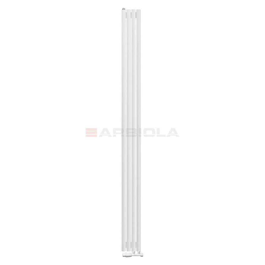 Arbiola Iris 42 V 2500-42-04 секции белый вертикальный радиатор c нижним подключением Arbiola Iris 42 V 2500-42-04 секции белый вертикальный радиатор c нижним подключением