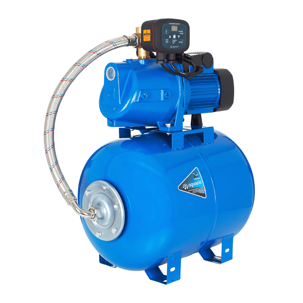 Aquario AUTO AJC-125C(M)-50л насосная станция с реле Masterswitch