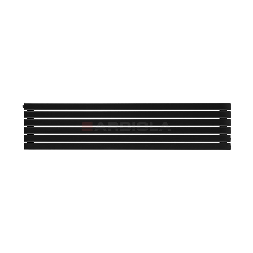 Arbiola Gorizont Liner H 1800-36-06 секции черный горизонтальный радиатор c боковым подключением Arbiola Gorizont Liner H 1800-36-06 секции черный горизонтальный радиатор c боковым подключением