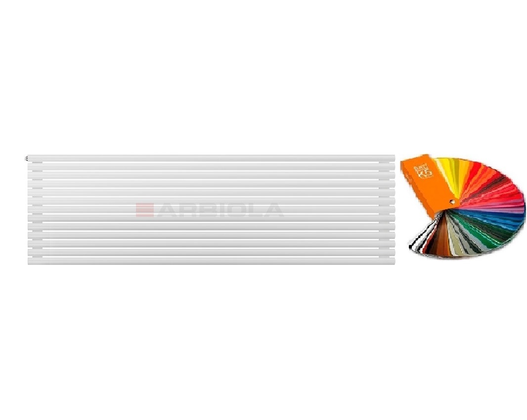 Arbiola Gorizont Iris H 2200-42-13 секции цветной горизонтальный радиатор c боковым подключением Arbiola Gorizont Iris H 2200-42-13 секции цветной горизонтальный радиатор c боковым подключением