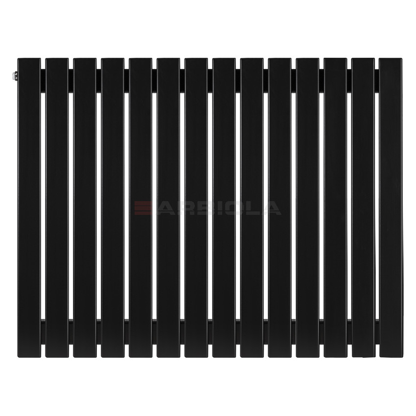 Arbiola Liner H 700-36-14 секции черный вертикальный радиатор c боковым подключением Arbiola Liner H 700-36-14 секции черный вертикальный радиатор c боковым подключением
