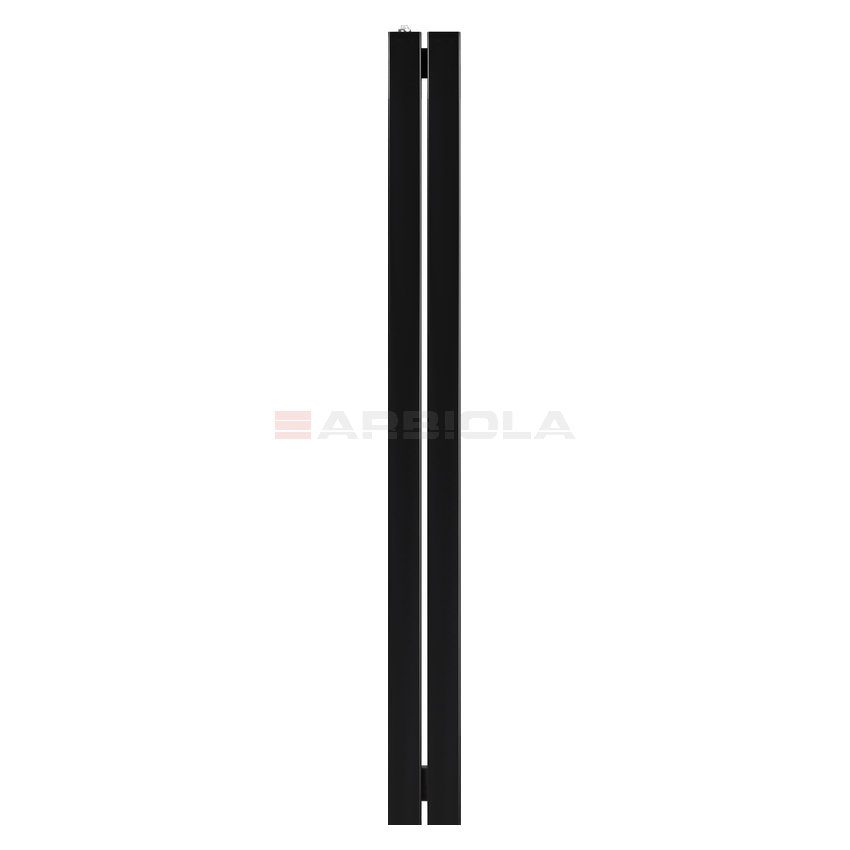 Arbiola Mono H 1200-60-02 секции черный вертикальный радиатор c боковым подключением Arbiola Mono H 1200-60-02 секции черный вертикальный радиатор c боковым подключением