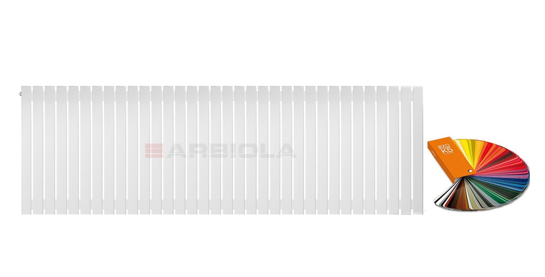 Arbiola Liner H 750-36-34 секции цветной вертикальный радиатор c боковым подключением Arbiola Liner H 750-36-34 секции цветной вертикальный радиатор c боковым подключением