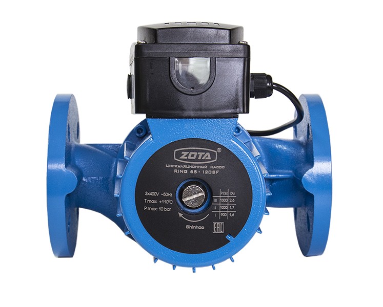 ZOTA RING 40-120SF (3 скорости) Насос с трехфазным двигателем ZOTA RING 40-120SF (3 скорости) Насос с трехфазным двигателем
