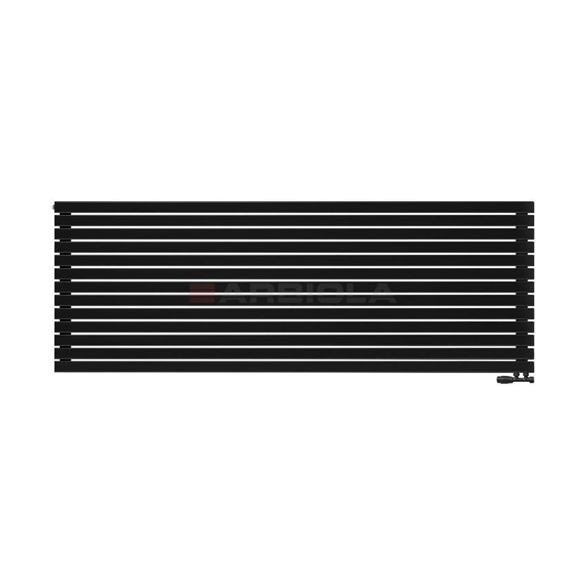 Arbiola Gorizont Liner V 2500-36-13 секции черный горизонтальный радиатор c нижним подключением
