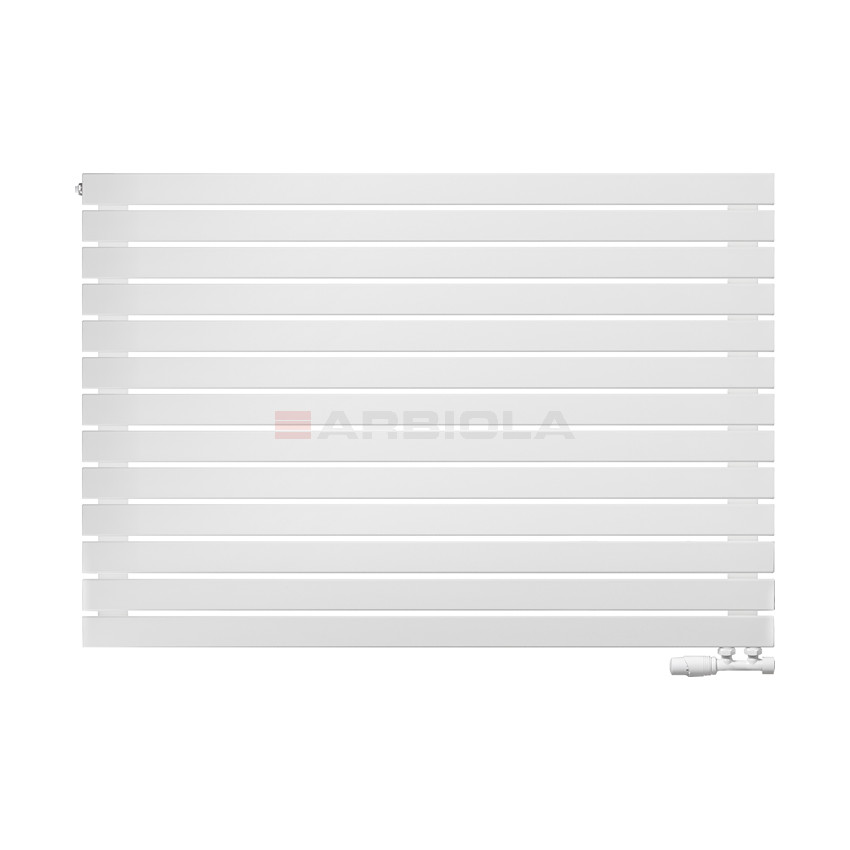 Arbiola Gorizont Liner V 1200-36-13 секции белый горизонтальный радиатор c нижним подключением Arbiola Gorizont Liner V 1200-36-13 секции белый горизонтальный радиатор c нижним подключением