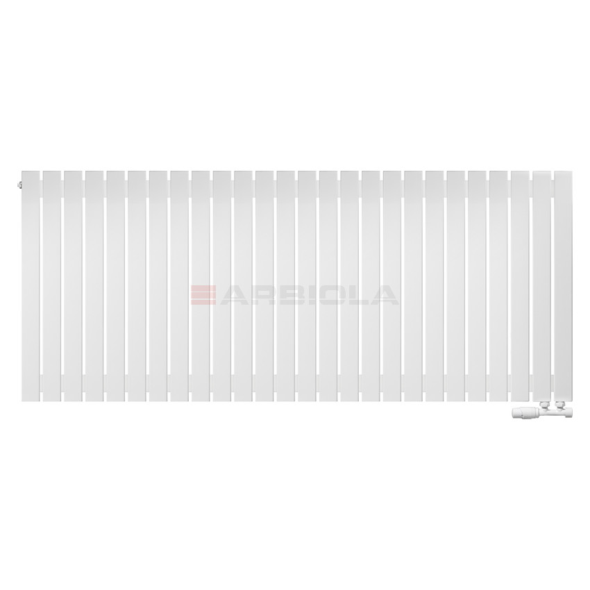 Arbiola Liner V 700-36-26 секции белый вертикальный радиатор c нижним подключением Arbiola Liner V 700-36-26 секции белый вертикальный радиатор c нижним подключением