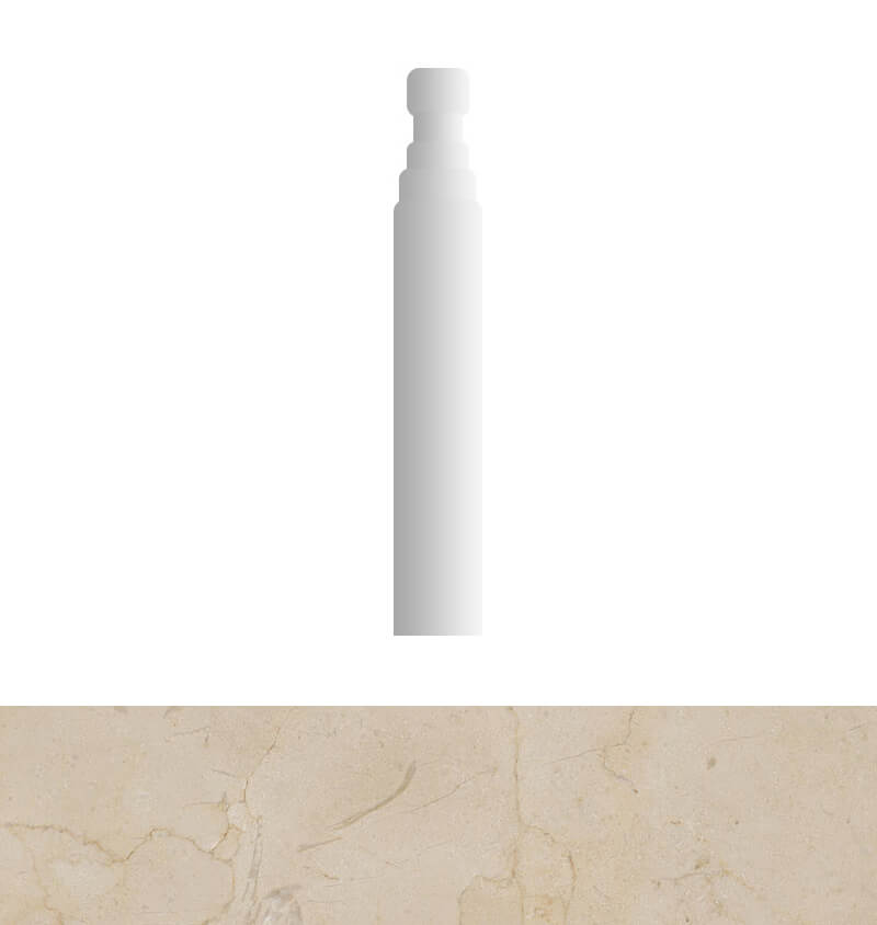 Caesar Anima Marfil AE. Zoc. 2x15 см Вставка Caesar Anima Marfil AE. Zoc. 2x15 см Вставка