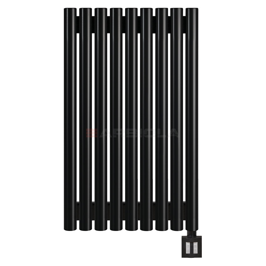 Arbiola Iris 42 EV 700-42-09 секции черный электрический полотенцесушитель Arbiola Iris 42 EV 700-42-09 секции черный электрический полотенцесушитель