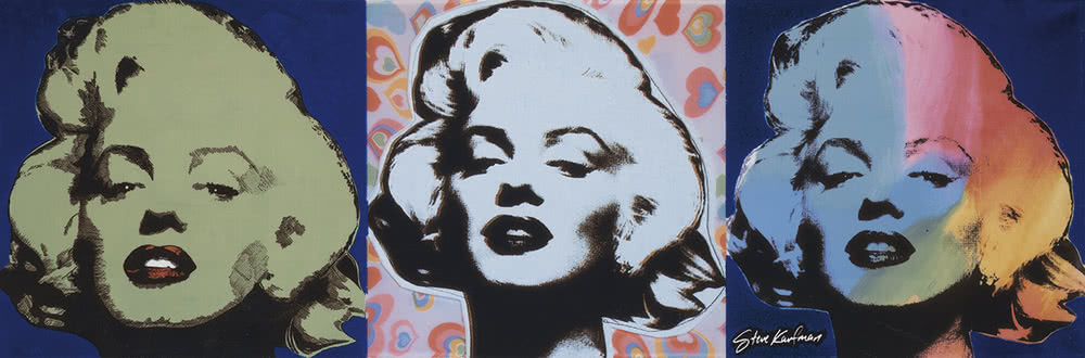 Settecento Steve Kaufman Marilyn B 31,9x96 см Декор Settecento Steve Kaufman Marilyn B 31,9x96 см Декор