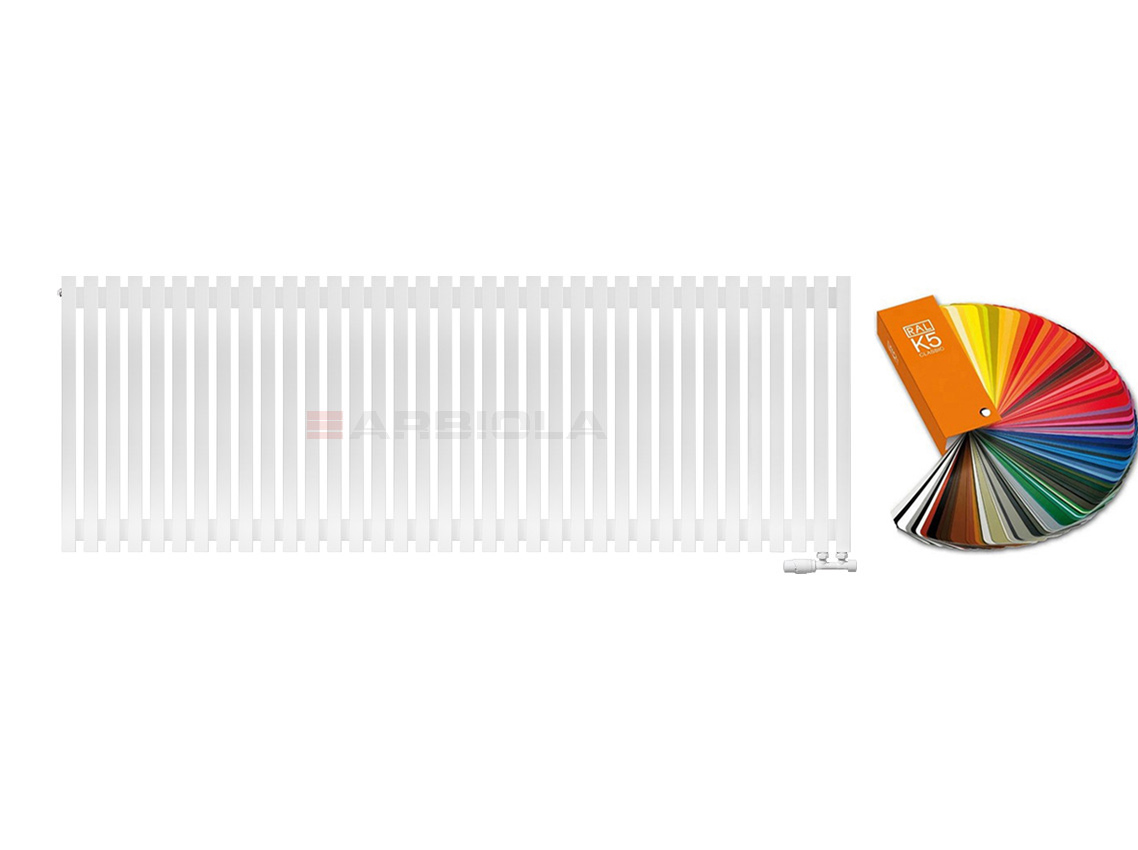 Arbiola Ritmo V 700-40-36 секции цветной вертикальный радиатор c нижним подключением