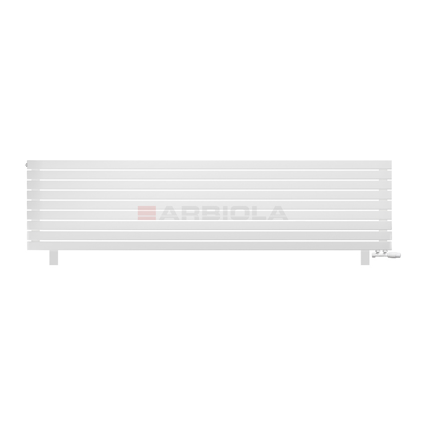 Arbiola Gorizont Liner VZ 2500-36-09 секции белый горизонтальный радиатор c нижним подключением с ножками Arbiola Gorizont Liner VZ 2500-36-09 секции белый горизонтальный радиатор c нижним подключением с ножками