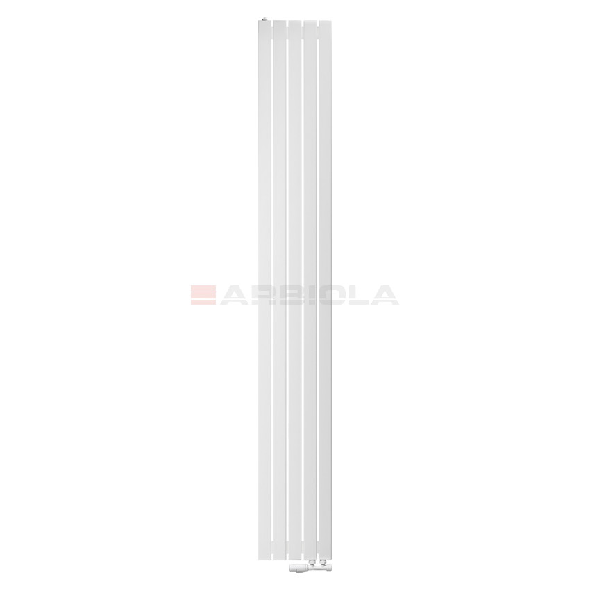 Arbiola Liner V 2500-36-05 секции белый вертикальный радиатор c нижним подключением Arbiola Liner V 2500-36-05 секции белый вертикальный радиатор c нижним подключением