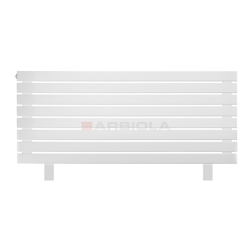 Arbiola Gorizont Liner HZ 1500-63-08 секции белый горизонтальный радиатор c боковым подключением с ножками
