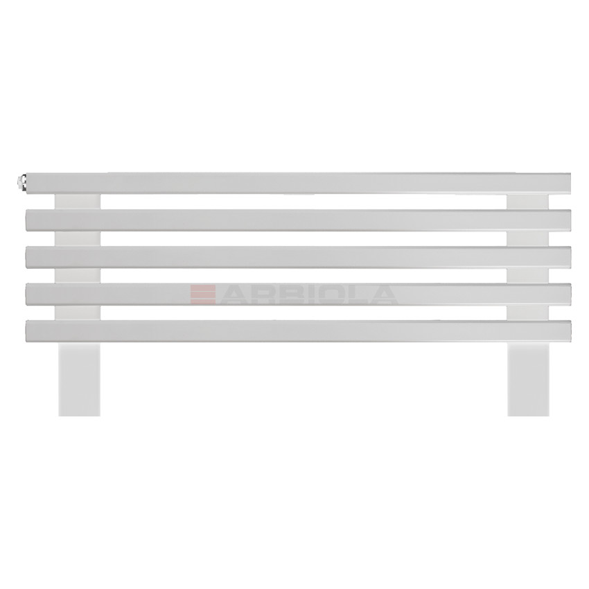 Arbiola Gorizont Compact HZ 1000-63-05 секции белый горизонтальный радиатор c боковым подключением с ножками