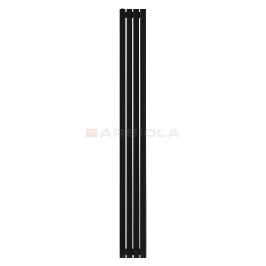 Arbiola Liner H 2500-36-04 секции черный вертикальный радиатор c боковым подключением Arbiola Liner H 2500-36-04 секции черный вертикальный радиатор c боковым подключением