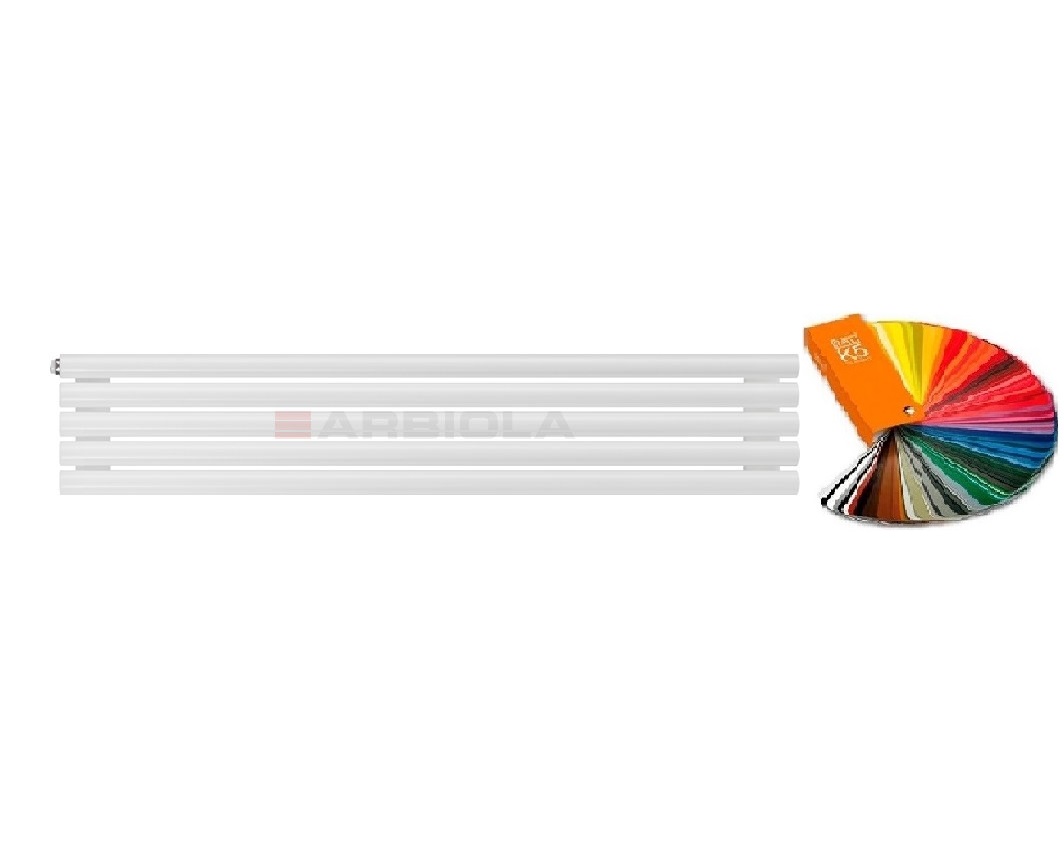 Arbiola Gorizont Iris H 1250-42-05 секции цветной горизонтальный радиатор c боковым подключением Arbiola Gorizont Iris H 1250-42-05 секции цветной горизонтальный радиатор c боковым подключением