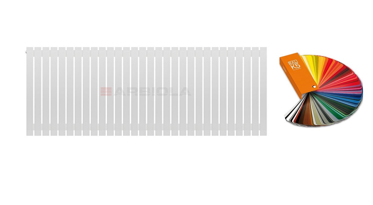 Arbiola Mono H 700-60-30 секции цветной вертикальный радиатор c боковым подключением Arbiola Mono H 700-60-30 секции цветной вертикальный радиатор c боковым подключением