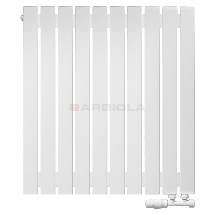 Arbiola Liner V 700-36-10 секции белый вертикальный радиатор c нижним подключением Arbiola Liner V 700-36-10 секции белый вертикальный радиатор c нижним подключением