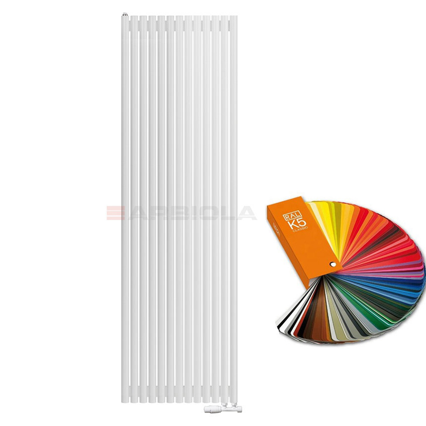 Arbiola Iris 42 V 2000-42-13 секции цветной вертикальный радиатор c нижним подключением Arbiola Iris 42 V 2000-42-13 секции цветной вертикальный радиатор c нижним подключением