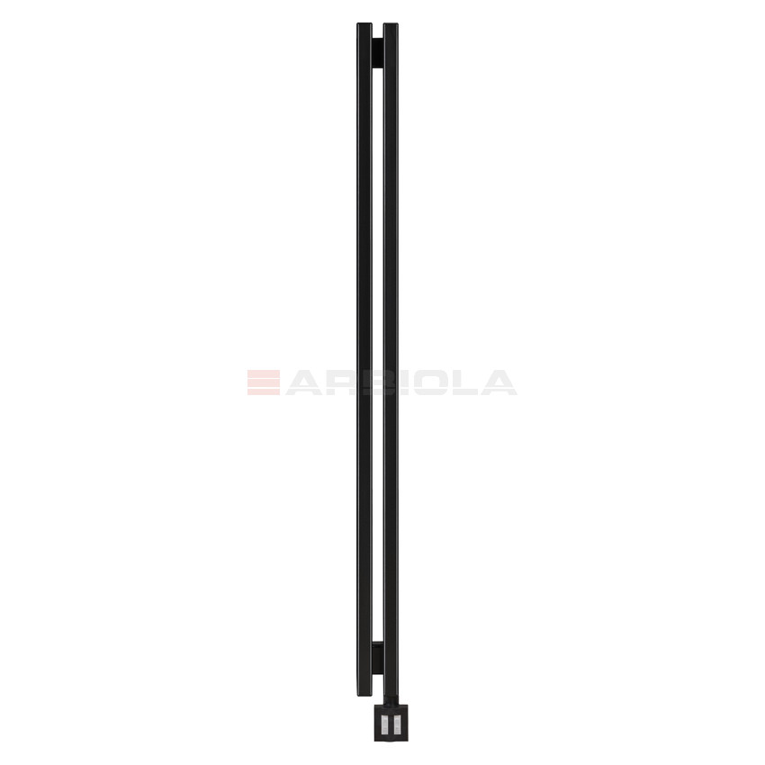 Arbiola Compact EV 1200-63-02 секции черный электрический полотенцесушитель Arbiola Compact EV 1200-63-02 секции черный электрический полотенцесушитель