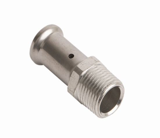 Henco Муфта НР 26x1" латунь пресс Henco Муфта НР 26x1" латунь пресс