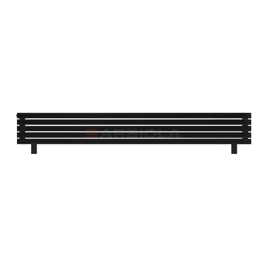 Arbiola Gorizont Liner HZ 2500-36-05 секции черный горизонтальный радиатор c боковым подключением с ножками Arbiola Gorizont Liner HZ 2500-36-05 секции черный горизонтальный радиатор c боковым подключением с ножками