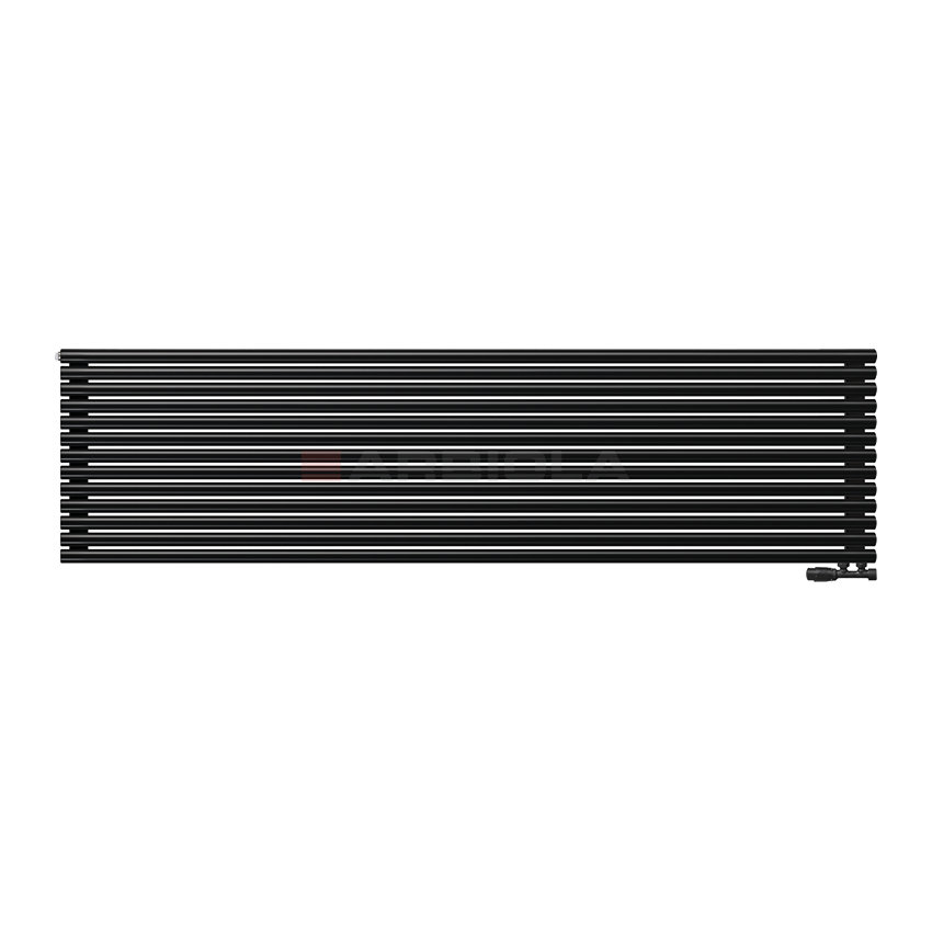Arbiola Gorizont Iris V 2500-42-13 секции черный горизонтальный радиатор c нижним подключением Arbiola Gorizont Iris V 2500-42-13 секции черный горизонтальный радиатор c нижним подключением