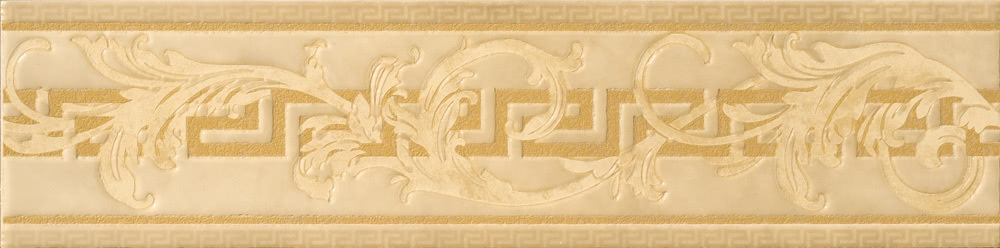 Versace Vanitas Fasc.Fogl.Class.Oro 15x60 см Декор Versace Vanitas Fasc.Fogl.Class.Oro 15x60 см Декор