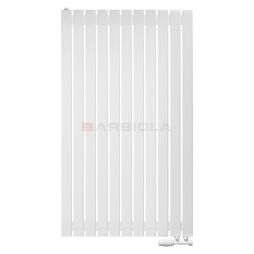 Arbiola Liner V 1200-36-11 секции белый вертикальный радиатор c нижним подключением Arbiola Liner V 1200-36-11 секции белый вертикальный радиатор c нижним подключением