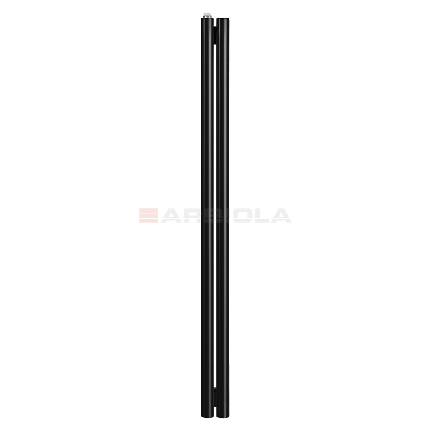 Arbiola Iris 42 H 1250-42-02 секции черный вертикальный радиатор c боковым подключением Arbiola Iris 42 H 1250-42-02 секции черный вертикальный радиатор c боковым подключением