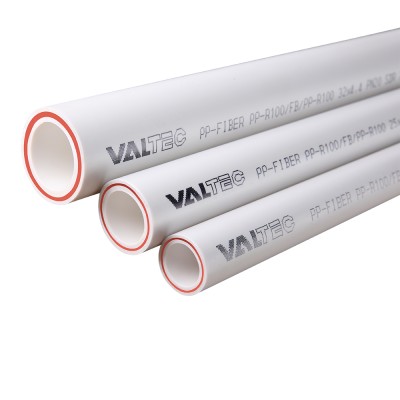 Valtec PP-FIBER PN20 63х8,6 (1 м) Труба полипропилен армированная стекловолокном