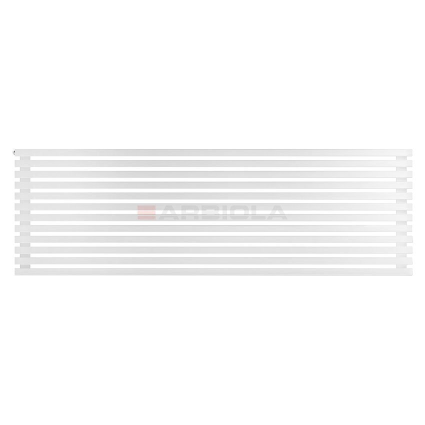 Arbiola Gorizont Ritmo H 2200-40-12 секций белый горизонтальный радиатор c боковым подключением Arbiola Gorizont Ritmo H 2200-40-12 секций белый горизонтальный радиатор c боковым подключением