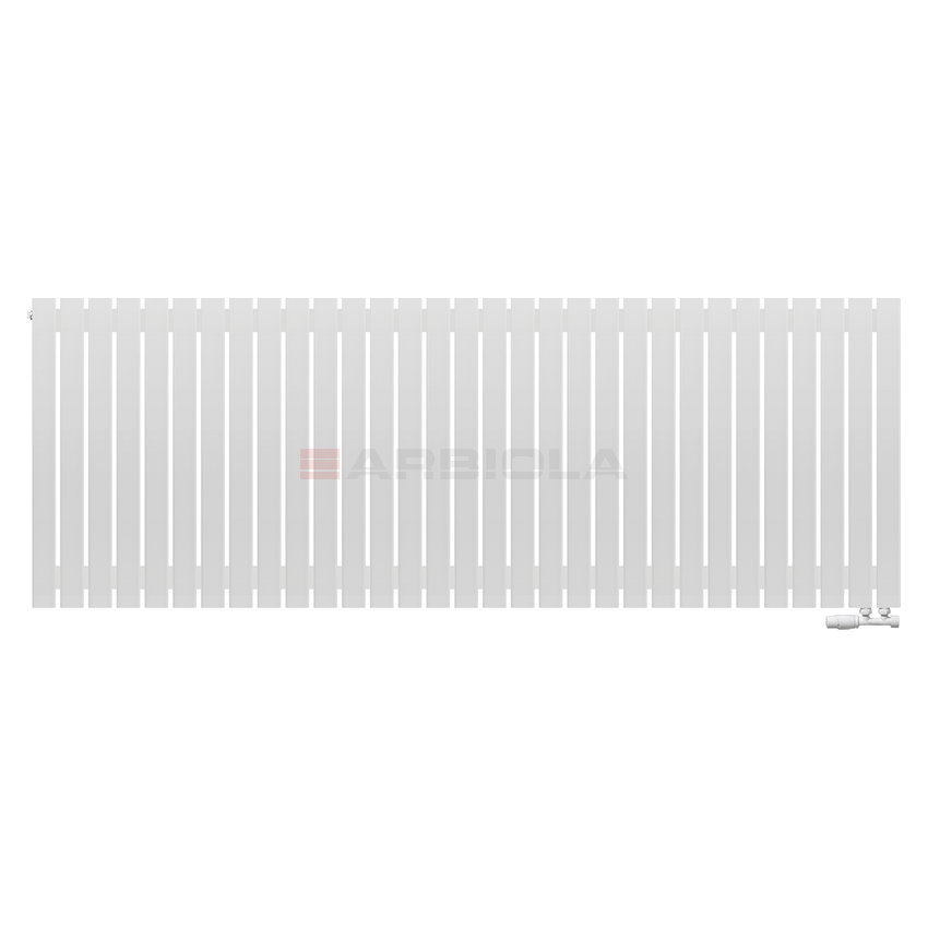 Arbiola Mono V 750-60-31 секции белый вертикальный радиатор c нижним подключением Arbiola Mono V 750-60-31 секции белый вертикальный радиатор c нижним подключением