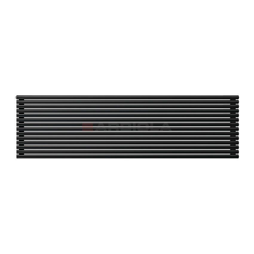 Arbiola Gorizont Iris H 2500-42-14 секции черный горизонтальный радиатор c боковым подключением Arbiola Gorizont Iris H 2500-42-14 секции черный горизонтальный радиатор c боковым подключением
