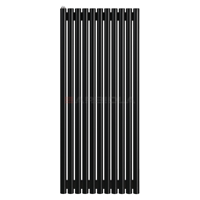 Arbiola Iris 42 H 1250-42-11 секции черный вертикальный радиатор c боковым подключением Arbiola Iris 42 H 1250-42-11 секции черный вертикальный радиатор c боковым подключением