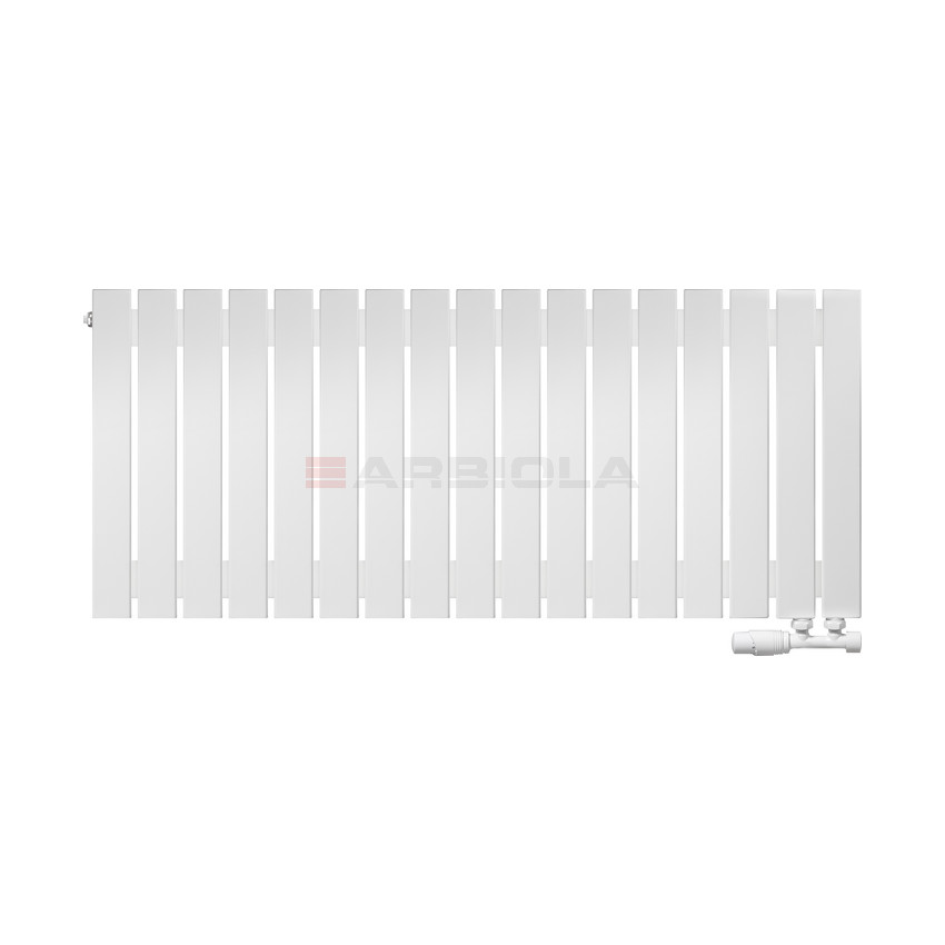 Arbiola Liner V 500-36-17 секции белый вертикальный радиатор c нижним подключением Arbiola Liner V 500-36-17 секции белый вертикальный радиатор c нижним подключением