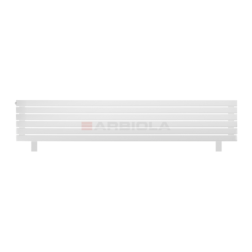 Arbiola Gorizont Liner HZ 2000-63-06 секции белый горизонтальный радиатор c боковым подключением с ножками Arbiola Gorizont Liner HZ 2000-63-06 секции белый горизонтальный радиатор c боковым подключением с ножками
