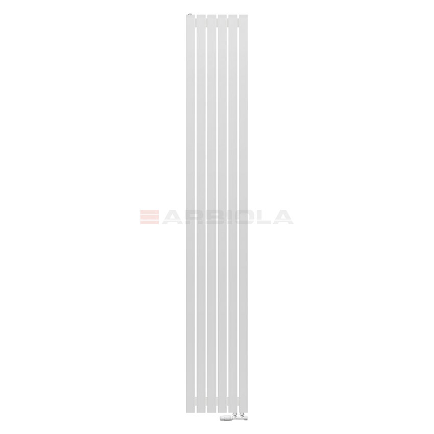 Arbiola Mono V 2500-60-06 секции белый вертикальный радиатор c нижним подключением Arbiola Mono V 2500-60-06 секции белый вертикальный радиатор c нижним подключением