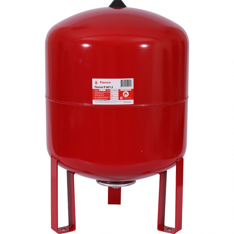 Flamco Flexcon R 50/1,5 - 6bar Расширительный бак (ТС/ХС) Flamco Flexcon R 50/1,5 - 6bar Расширительный бак (ТС/ХС)