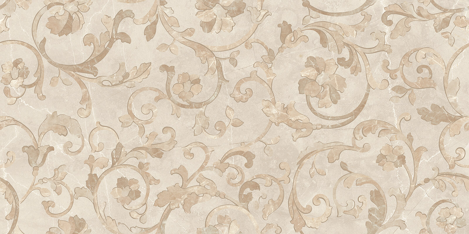 Versace Emote Floreale Crema Marfil 39x78 см Декор Versace Emote Floreale Crema Marfil 39x78 см Декор