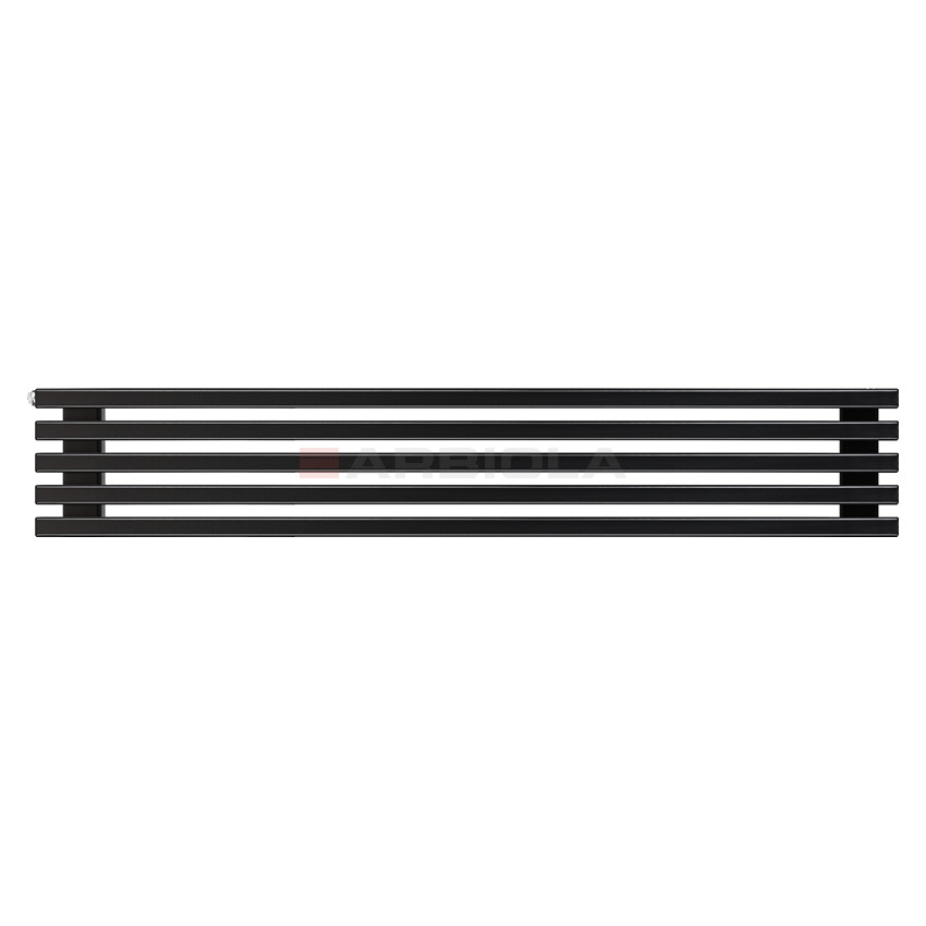 Arbiola Gorizont Compact H 1250-63-05 секции черный горизонтальный радиатор c боковым подключением