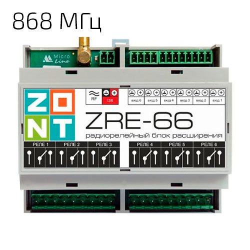 ZONT ZRE-66 радиорелейный блок расширения ZONT ZRE-66 радиорелейный блок расширения
