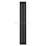 Arbiola Liner H 1800-36-04 секции черный вертикальный радиатор c боковым подключением