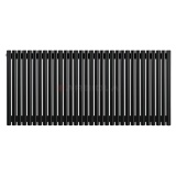 Arbiola Iris 42 H 750-42-32 секции черный вертикальный радиатор c боковым подключением