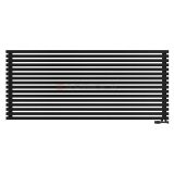 Arbiola Ritmo Gorizont V 2200-40-16 секций чёрный горизонтальный радиатор c нижним подключением