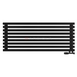 Arbiola Ritmo Gorizont V 1200-40-09 секций чёрный горизонтальный радиатор c нижним подключением