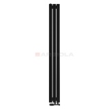 Arbiola Liner V 1750-36-03 секции черный вертикальный радиатор c нижним подключением