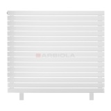 Arbiola Gorizont Liner HZ 1250-36-16 секции белый горизонтальный радиатор c боковым подключением с ножками