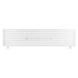 Arbiola Gorizont Ritmo HZ 2500-40-10 секций белый горизонтальный радиатор c боковым подключением (на ножках)